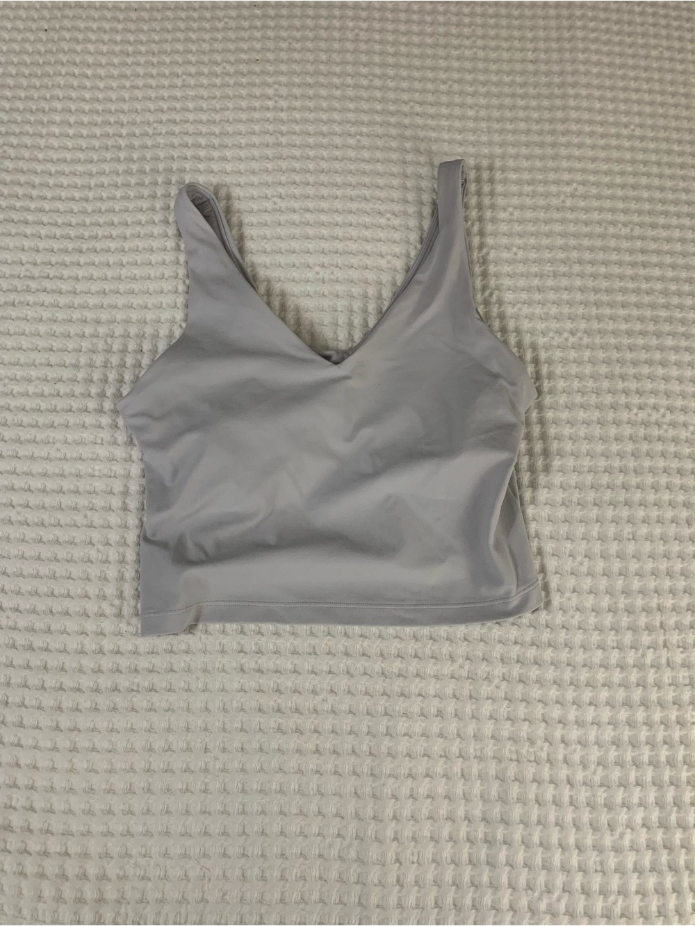 EUC Athleta tank sports bra gray size medium